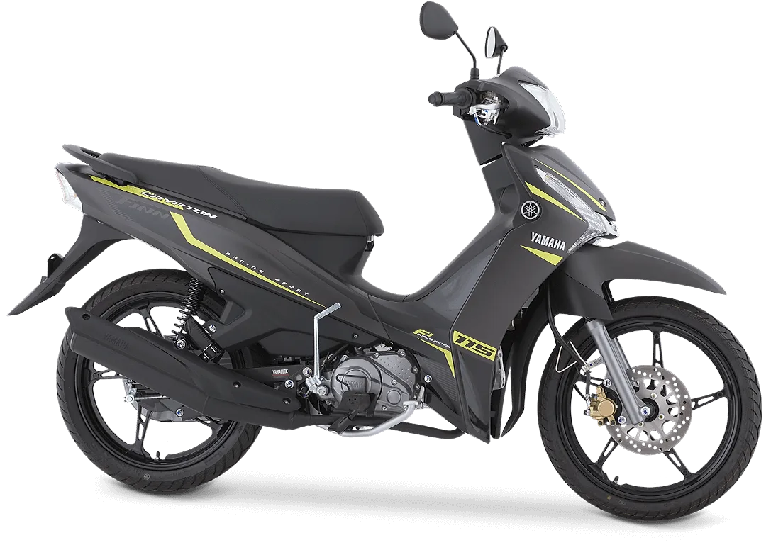 Yamaha Crypton FINN en color Grafito Racing