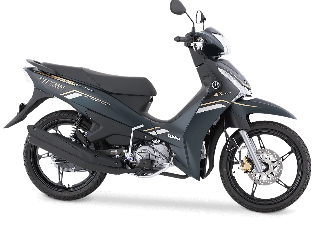 Yamaha Crypton FINN en color Verde Oscuro